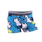 Boxer casual con stampa grafica e fascia elastica da uomo - Boxer uomo ATREND