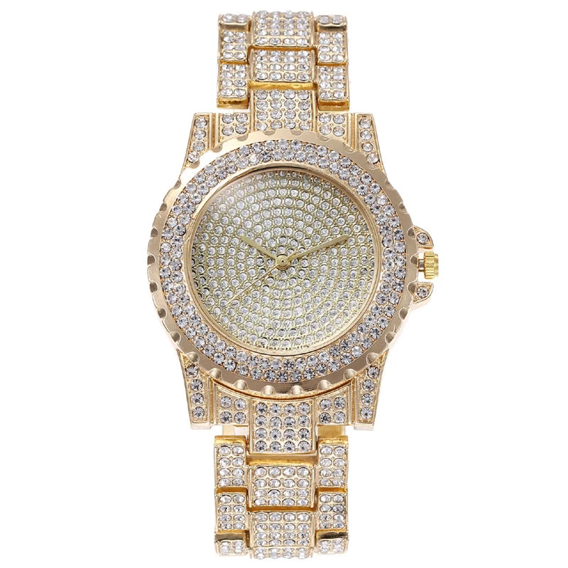 Set idea regalo orologio braccialetto e collana cuban da donna - Idea regalo donna ATREND