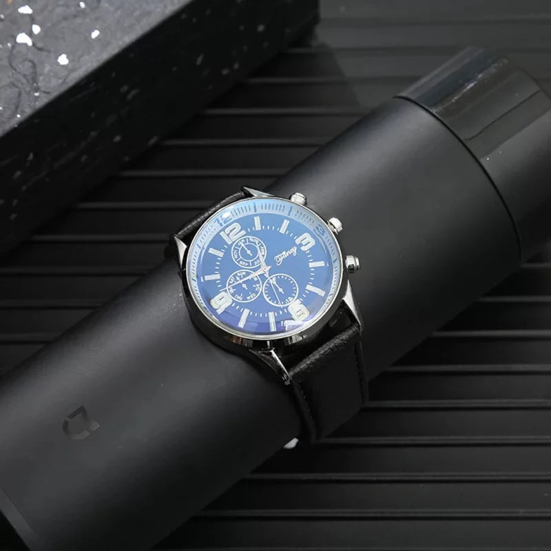Set idea regalo con portafoglio e orologio da uomo - Idea regalo uomo ATREND