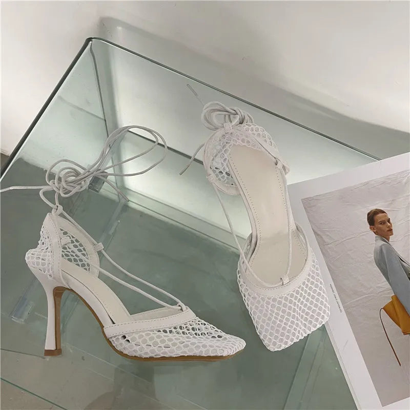Sandali casual alla romana traspiranti in rete da donna - Sandali donna ATREND