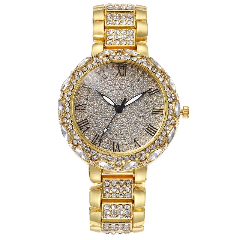 Set idea regalo orologio braccialetto e collana cuban da donna - Idea regalo donna ATREND