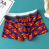 Boxer casual con stampa grafica e fascia elastica da uomo - Boxer uomo ATREND