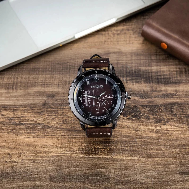Set idea regalo casual con cintura portafoglio occhiali da sole portachiavi orologio e penna da uomo - Idea regalo uomo ATREND