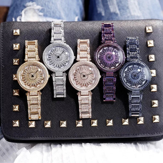 Orologio casual con brillantini da donna - Orologio donna ATREND