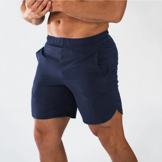 Pantalones cortos deportivos casuales para hombre.