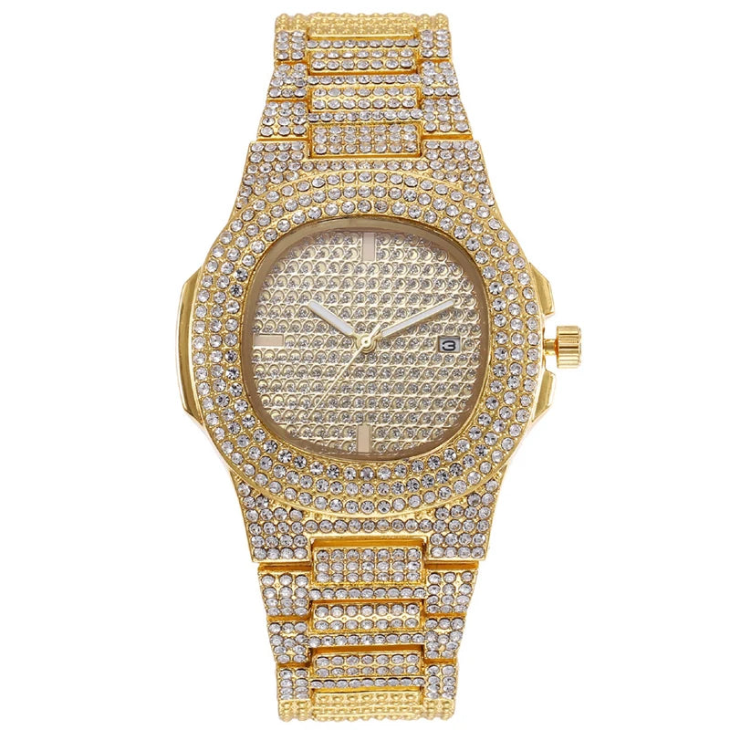 Set idea regalo orologio braccialetto e collana cuban da donna - Idea regalo donna ATREND