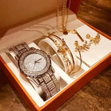 Set idea regalo con orologio bracciale collana e orecchini da donna - Idea regalo donna ATREND