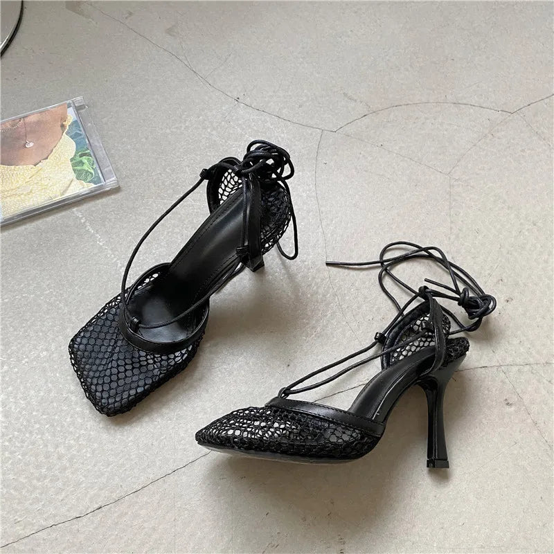Sandali casual alla romana traspiranti in rete da donna - Sandali donna ATREND