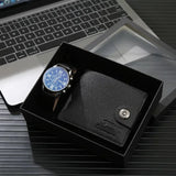 Set idea regalo con portafoglio e orologio da uomo - Idea regalo uomo ATREND