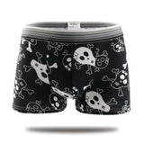 Boxer casual con stampa grafica e fascia elastica da uomo - Boxer uomo ATREND