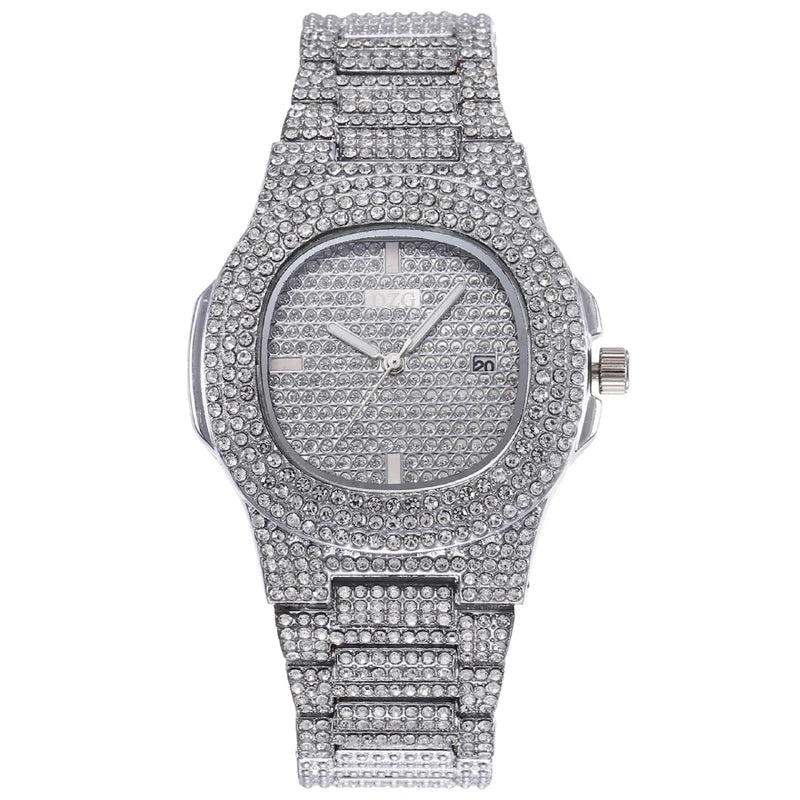 Set idea regalo orologio braccialetto e collana cuban da donna - Idea regalo donna ATREND