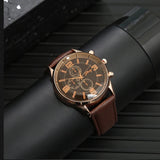 Set idea regalo con portafoglio e orologio da uomo - Idea regalo uomo ATREND