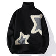Dolcevita casual con stelle da uomo - Pullover uomo ATREND