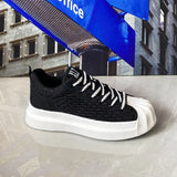 Sneakers casual in pelle PU e mesh unisex