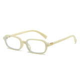 Occhiali da sole vintage bicolor con lenti chiare o scure colorate unisex - Occhiali da sole unisex ATREND