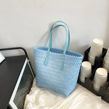 Borsa a spalla casual in paglia da donna - Borsa a spalla ATREND