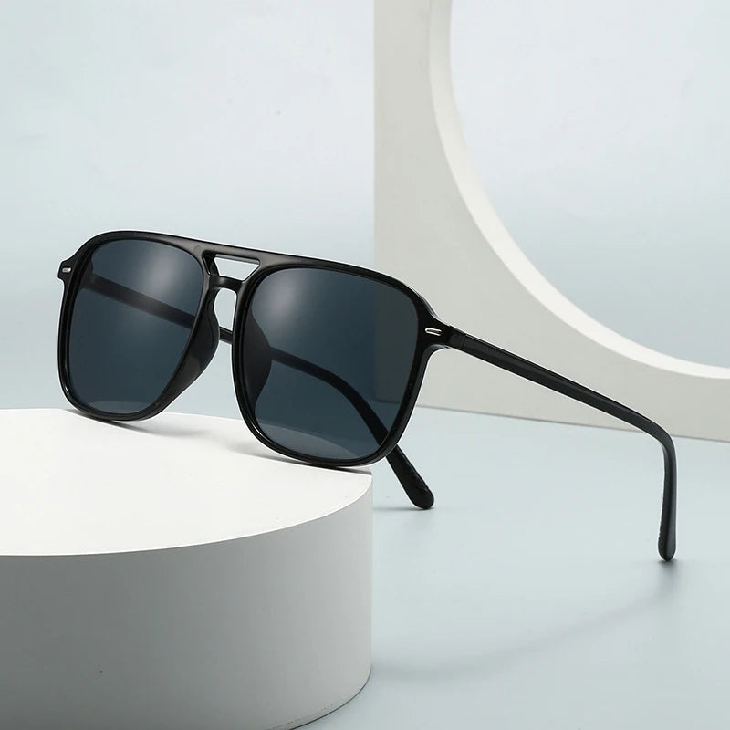 Occhiali da sole casual con lenti chiare colorate unisex - Occhiali da sole unisex ATREND