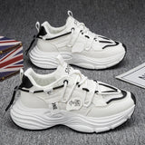 Sneakers casual in pelle PU da uomo