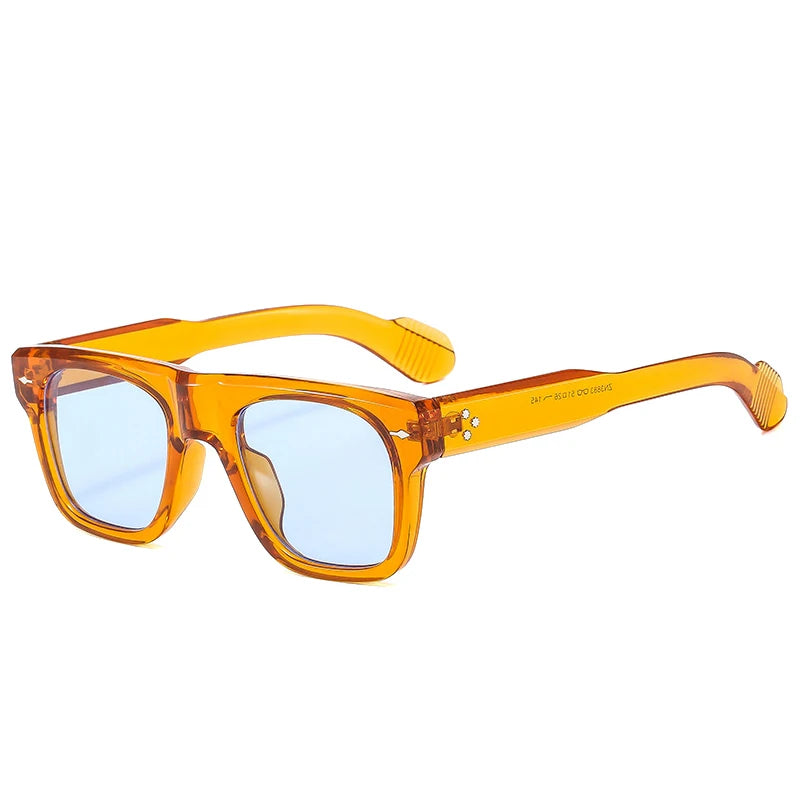Occhiali da sole casual con lenti chiare colaorate unisex - Occhiali da sole unisex ATREND