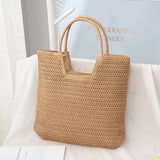 Borsa a mano casual in cotone da donna - Borsa a mano ATREND