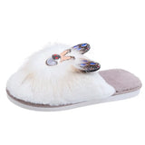 Pantofole indoor cartoon con pietre da donna - Ciabatte donna ATREND
