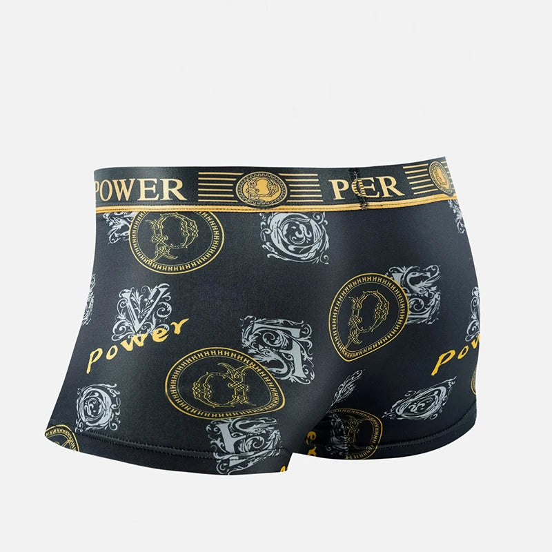 Boxer casual 5 pezzi con stampa grafica da uomo - Boxer uomo ATREND