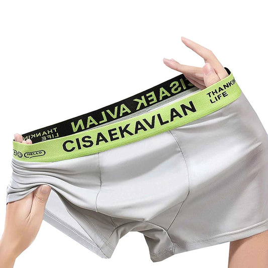 Boxer casual 4 pezzi antibatterica con fascia elastica da uomo - Boxer uomo ATREND