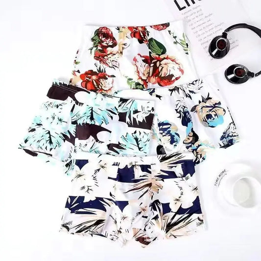 Boxer casual 4 pezzi traspiranti con stampa grafica da uomo - Boxer uomo ATREND