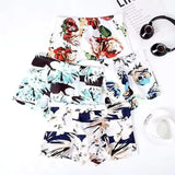 Boxer casual 4 pezzi traspiranti con stampa grafica da uomo - Boxer uomo ATREND