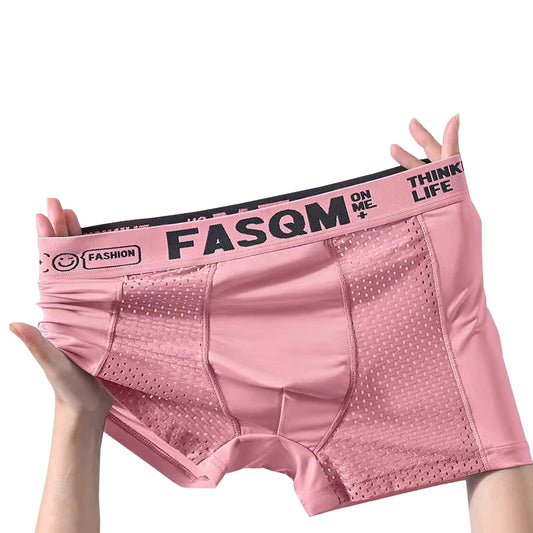 Boxer casual 6 pezzi con fascia elastica con lettere da uomo - Boxer uomo ATREND