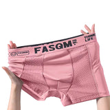Boxer casual 6 pezzi con fascia elastica con lettere da uomo - Boxer uomo ATREND