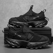 Sneakers chunky casual con suola morbida in pelle traspirante da uomo