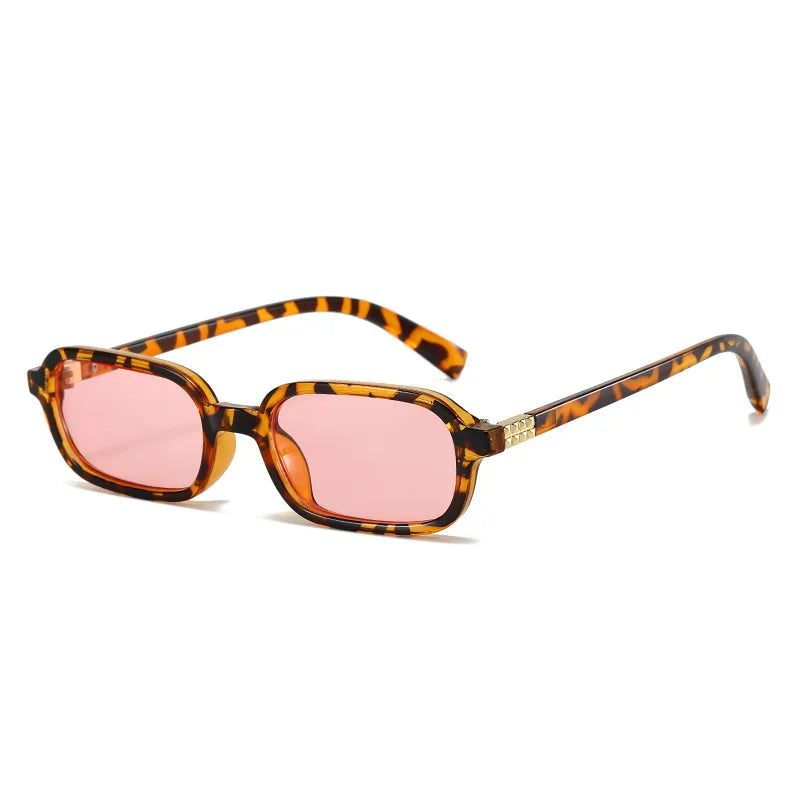 Occhiali da sole vintage bicolor con lenti chiare o scure colorate unisex - Occhiali da sole unisex ATREND