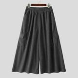 Pantaloni casual a gamba larga da uomo - Pantaloni uomo ATREND