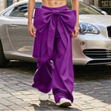 Pantaloni streetwears con fiocco frontale da uomo - Pantaloni uomo ATREND