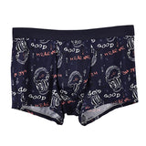 Boxer casual 8 pezzi con fascia elastica e stampa grafica da uomo - Boxer uomo ATREND