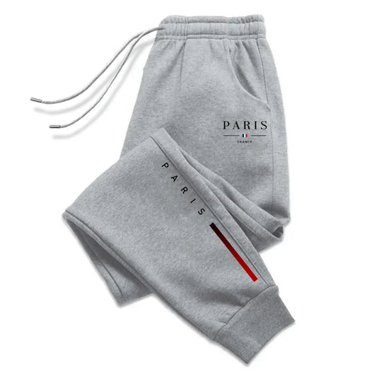 Pantaloni sportivi con fascia elastica e lettere da uomo - Pantaloni sportivi uomo ATREND