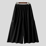 Pantaloni casual a gamba larga da uomo - Pantaloni uomo ATREND