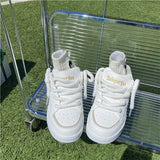 Unisex casual lace-up sneakers