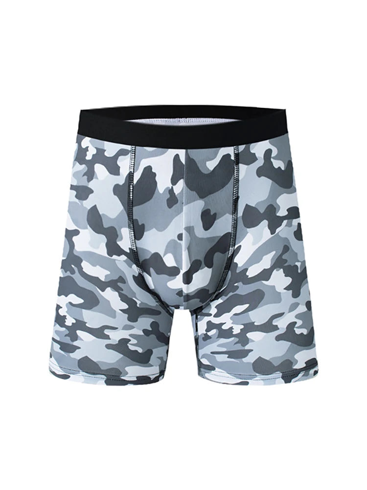 Men's Stretch Elastic Casual Camouflage Boxer Shorts