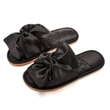 Ciabatte indoor in cotone con fiocco da donna - Ciabatte donna ATREND
