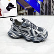 Sneakers chunky in mesh traspirante da uomo