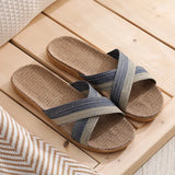Ciabatte casual con fascia bicolore da donna - Ciabatte donna ATREND