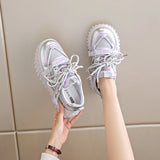 Sneakers casual traspiranti con lacci da donna - Sneakers donna ATREND