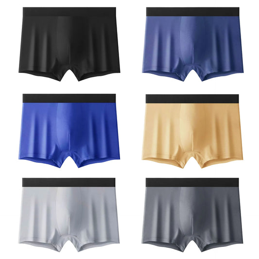 Men's 6-piece casual boxer shorts