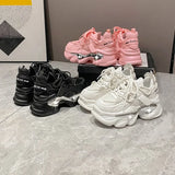 Sneakers casual chunky con para e lacci da donna - Sneakers donna ATREND