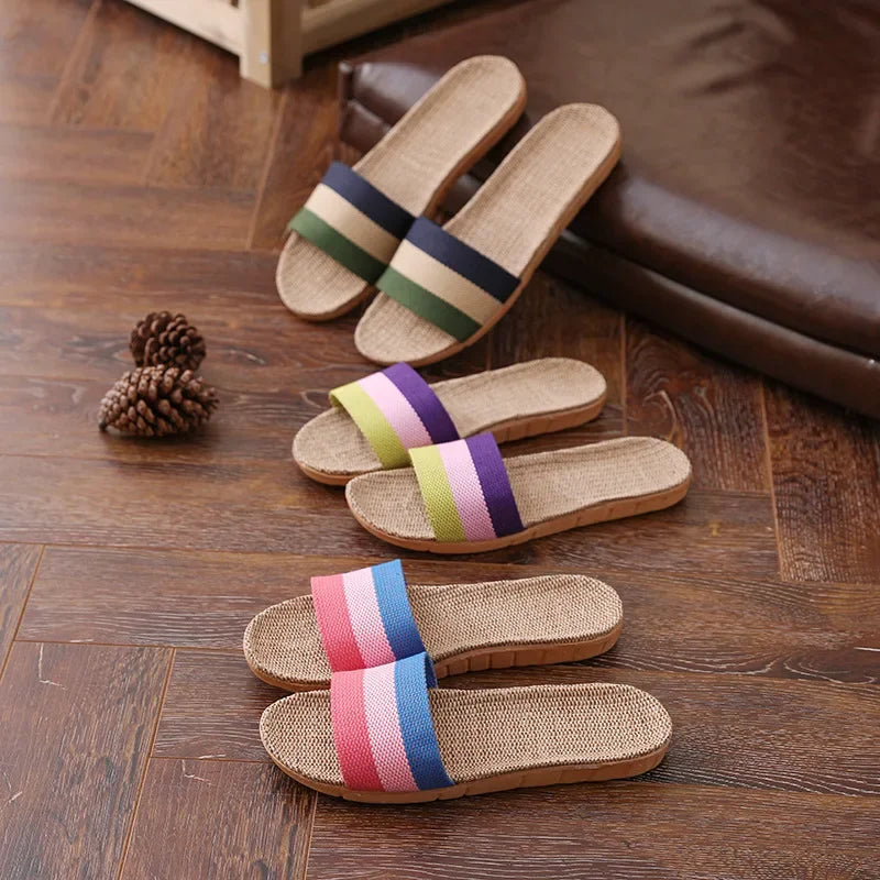 Ciabatte con fascia multicolor da donna - Ciabatte donna ATREND
