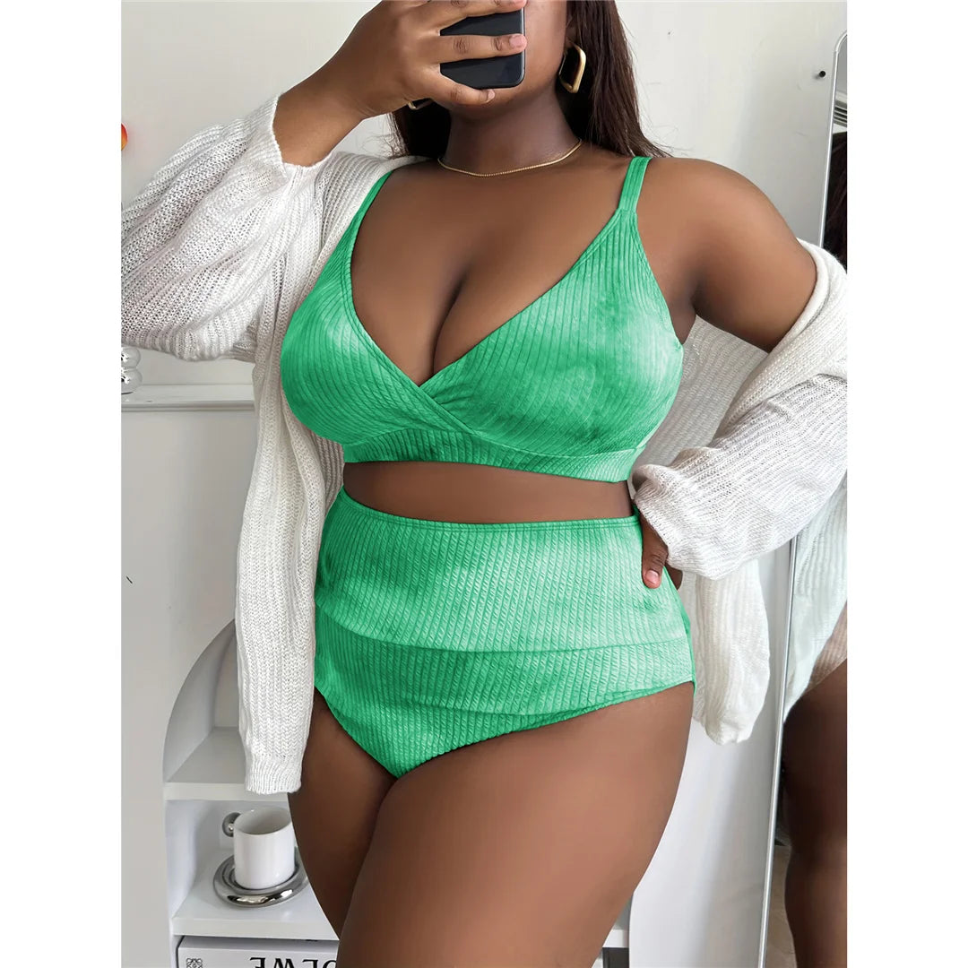 Women's two-piece bikini bra and panties