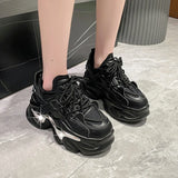Sneakers casual chunky con para e lacci da donna - Sneakers donna ATREND
