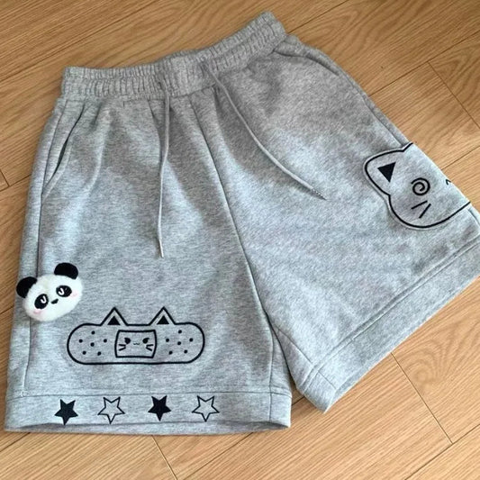 Pantaloncini casual con stampa animale da donna - Pantaloncini da donna ATREND